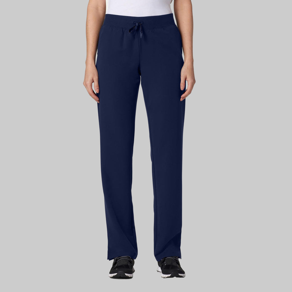 JAANUU Xenos Essential Knit - Waist Scrub Pant Midnight Navy - Get Scrubbed