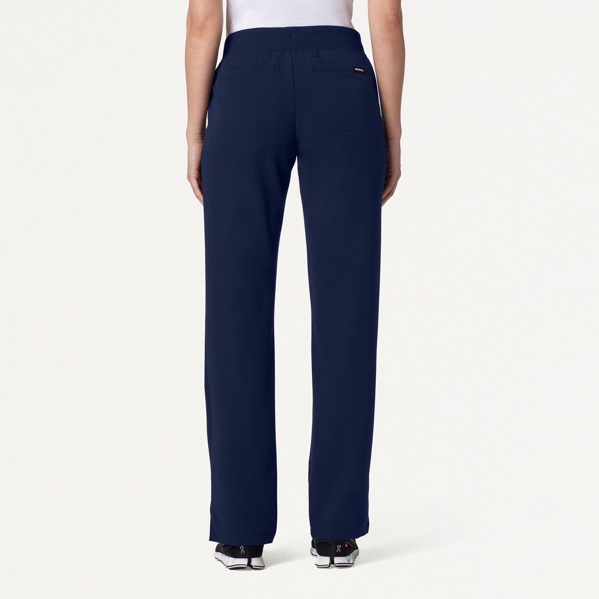 JAANUU Xenos Essential Knit - Waist Scrub Pant Midnight Navy - Get Scrubbed