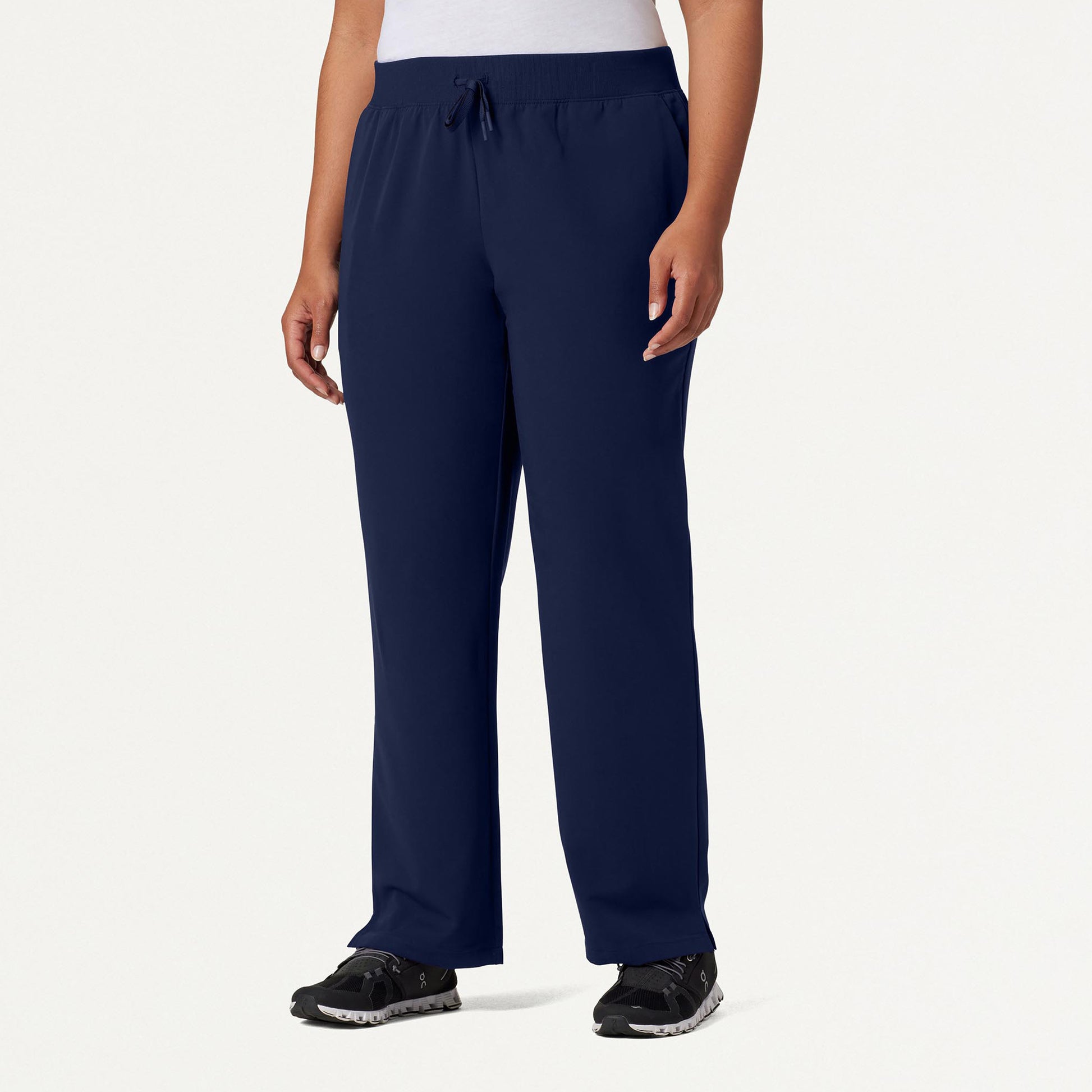 JAANUU Xenos Essential Knit - Waist Scrub Pant Midnight Navy - Get Scrubbed