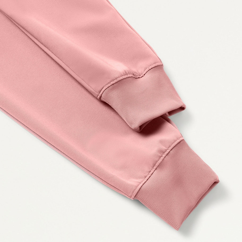 JAANUU Silex Knit - Waist Scrub Jogger Mauve - Get Scrubbed