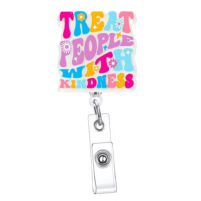Treat People With Kindness Badge Reel - Get Scrubbed